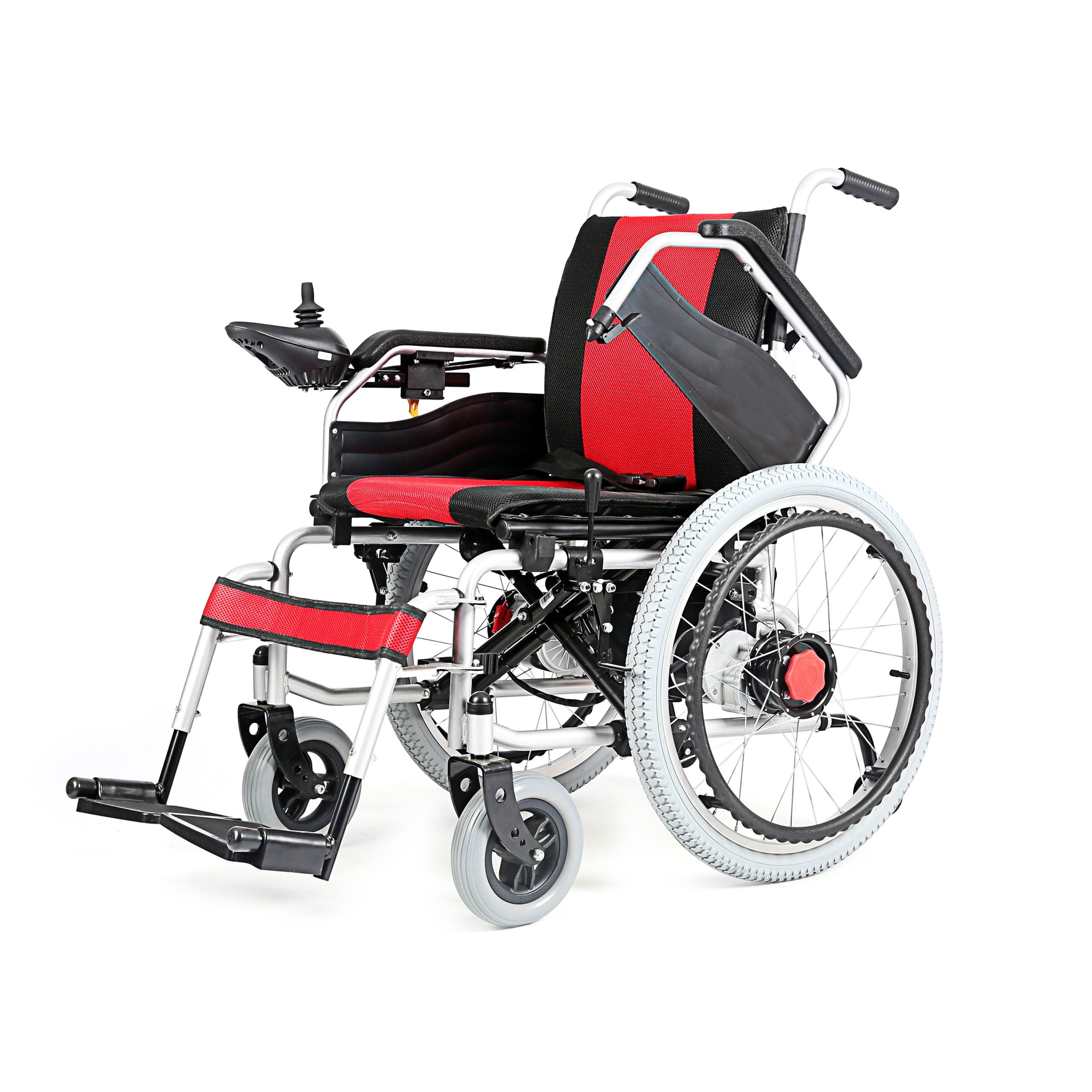 Fauteuil Roulant Électrique Pliable JRWD301U – Double Mode, Batterie Amovible, Autonomie 35 km